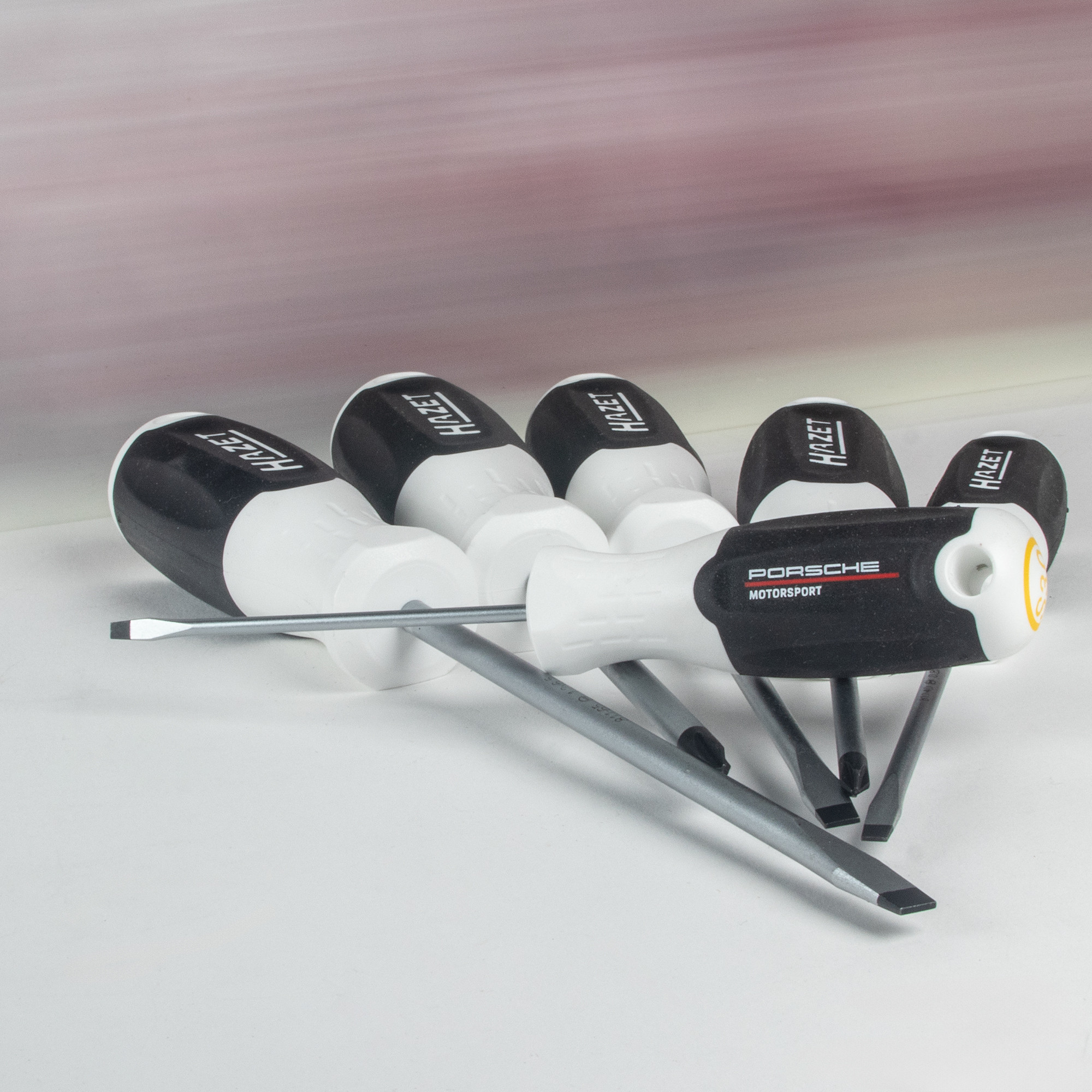 Hazet 811/6-PD Porsche Motorsport Screwdriver Set, 6 Pieces