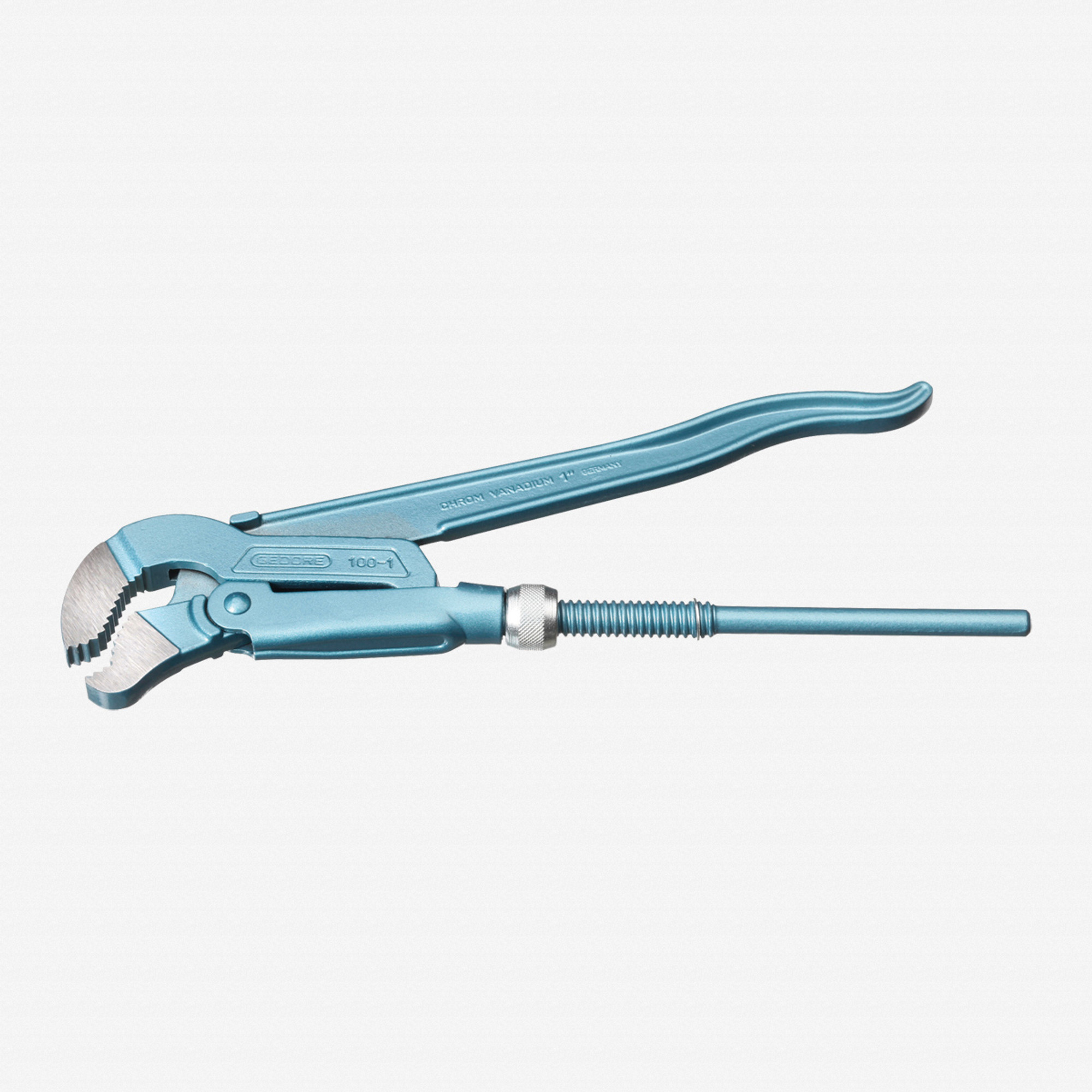 Gedore 100 1.1/2 Pipe wrench ECK-SCHWEDE-snap 1.1/2