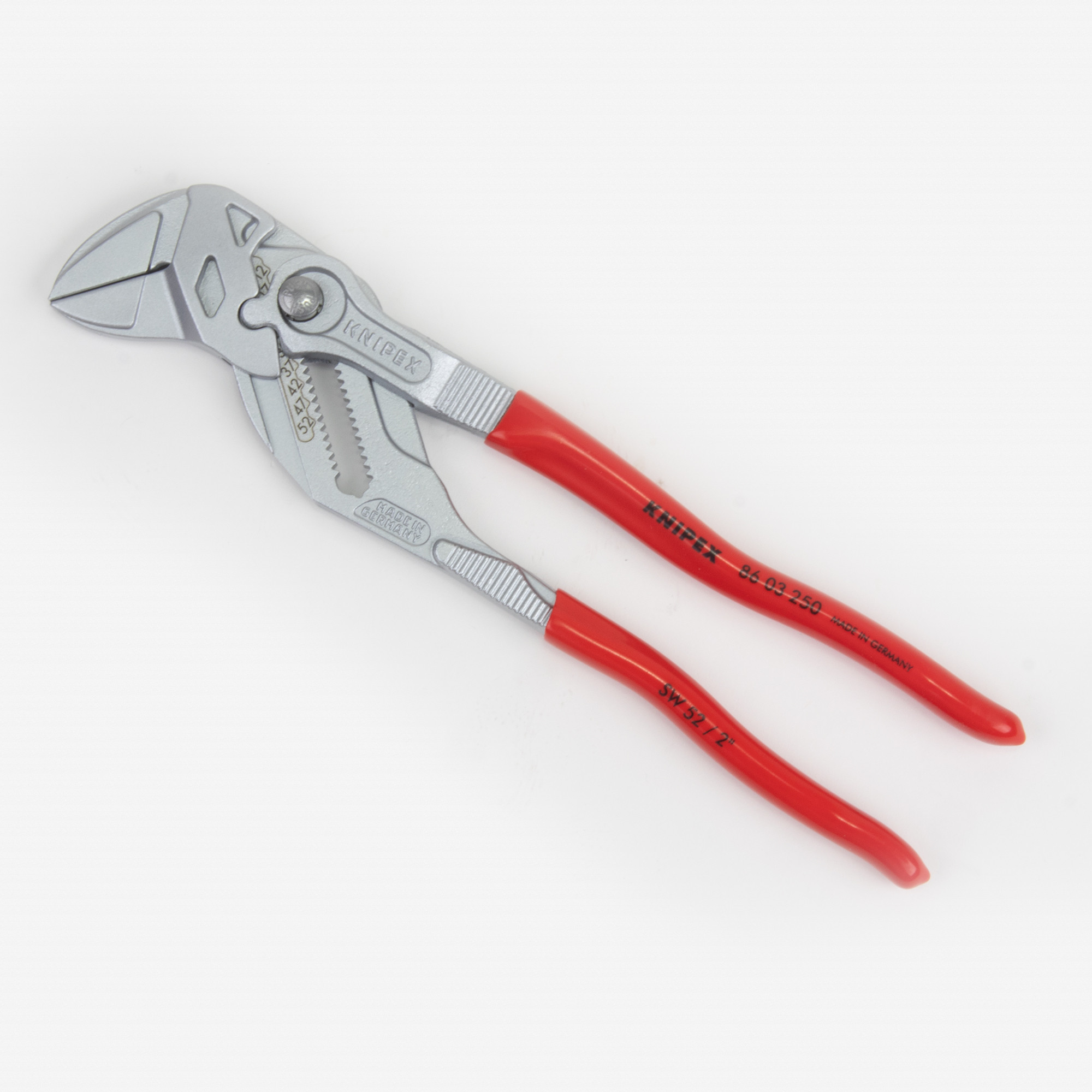 Knipex 10" Pliers Wrench - Chrome Plastic Grip