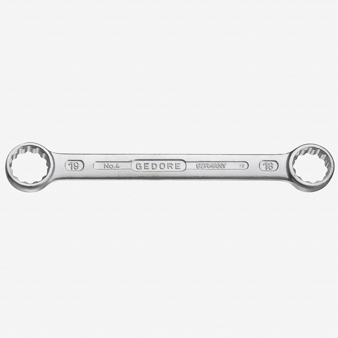 Gedore 6053280 4 8x10 Flat Ring Spanner 8x10 Mm