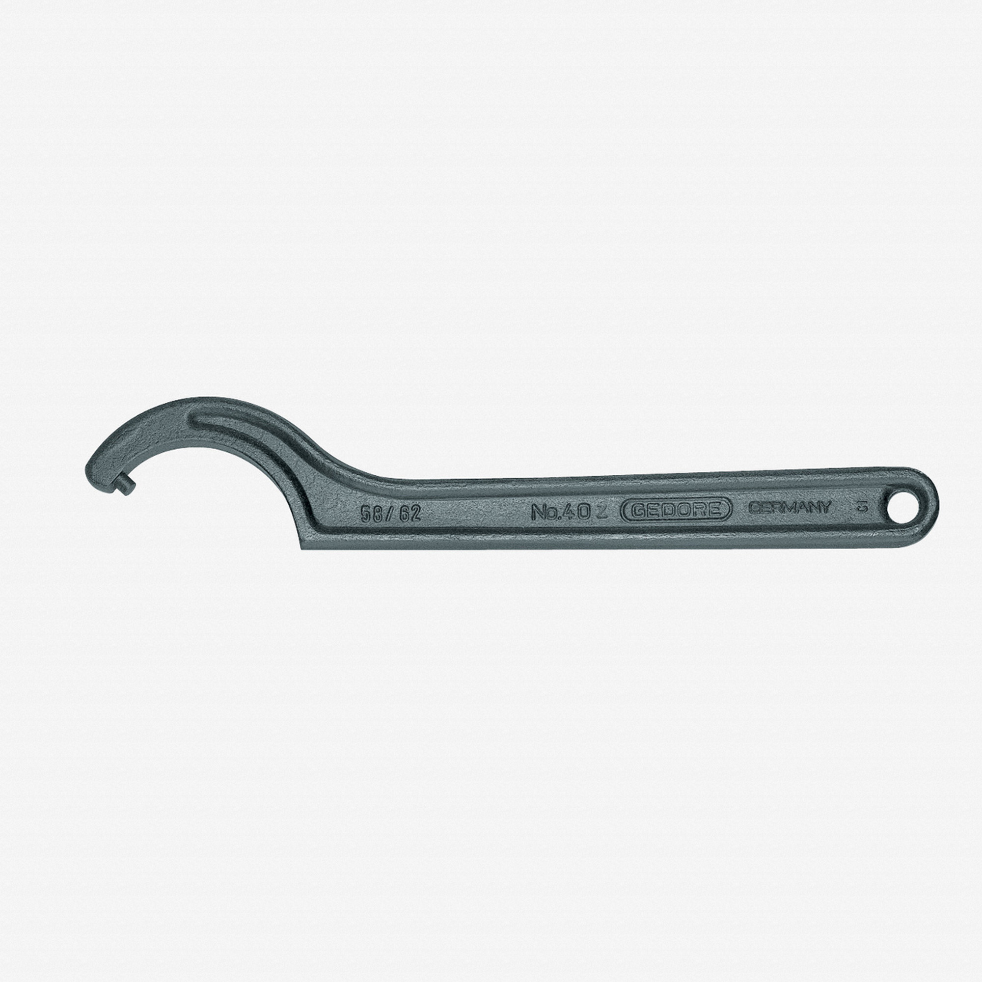 Gedore 40 Z 95-100 Hook wrench with pin, 95-100 mm