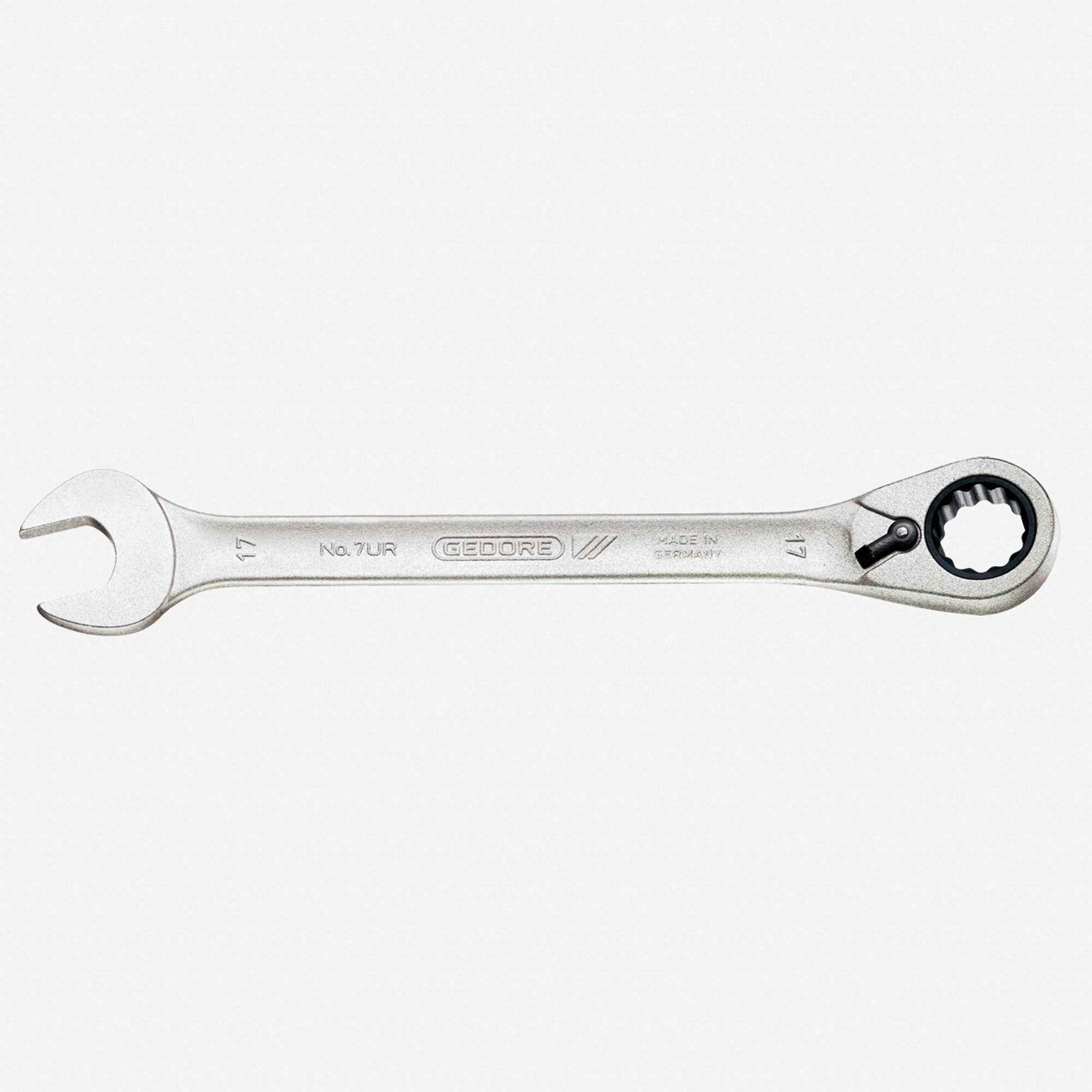 Gedore 7 UR 8 Combination ratchet spanner, reversible, 8 mm