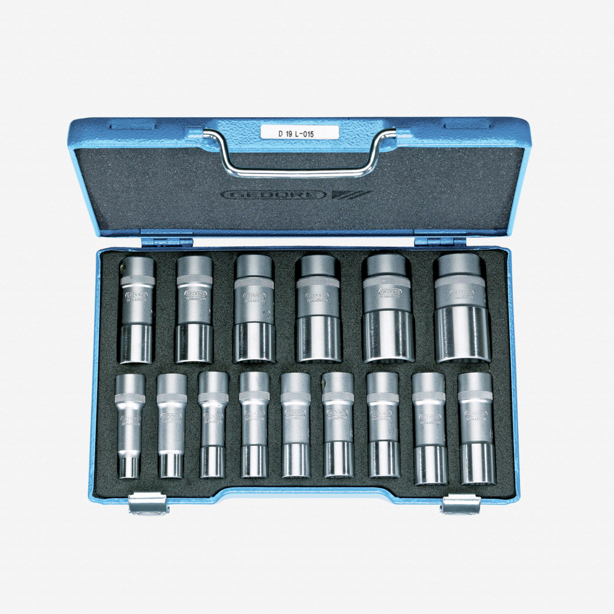 Gedore D 19 L-015 Socket set 1/2