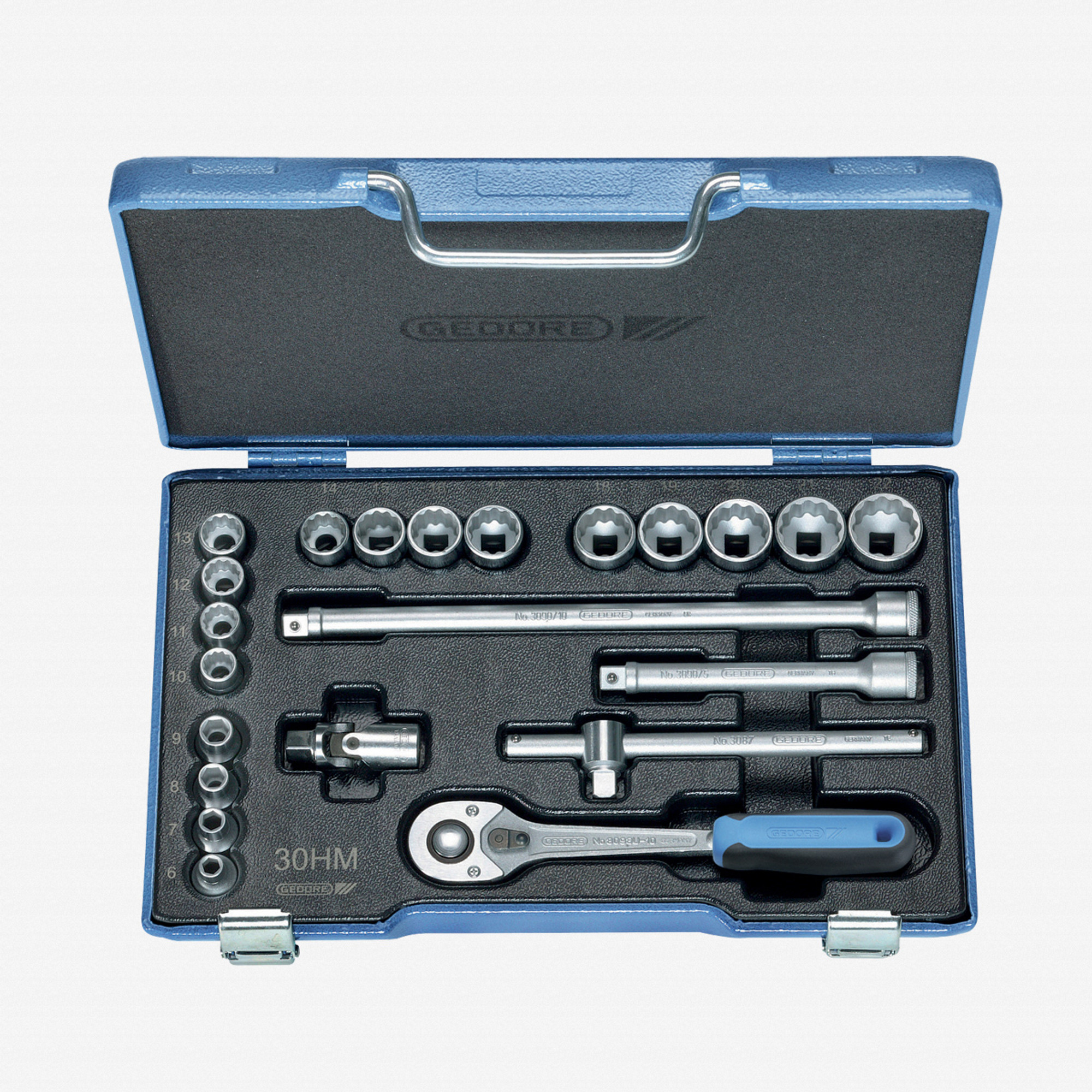 Gedore D 30 HMU-10 Socket set 3/8