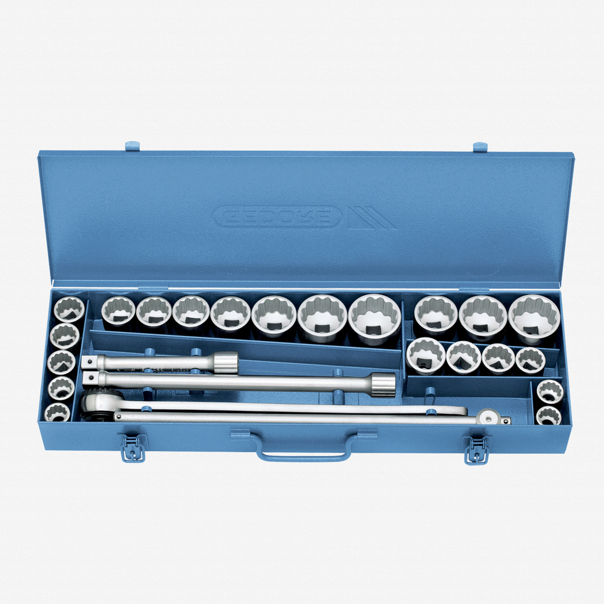 Gedore D 32 EMAU-2 Metric/SAE Socket Set, 3/4