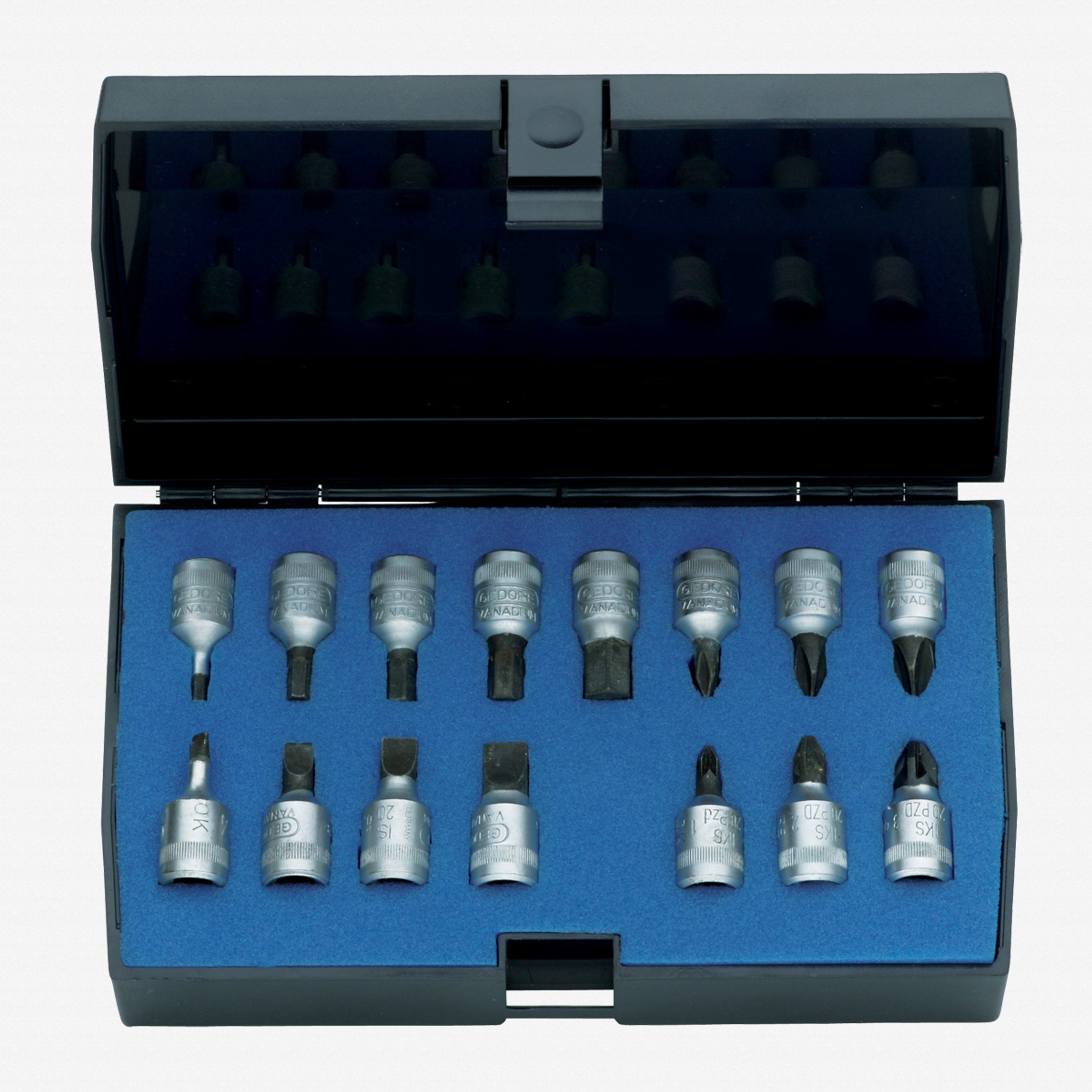 Gedore INS 20 PM Screwdriver bit socket set 1/4