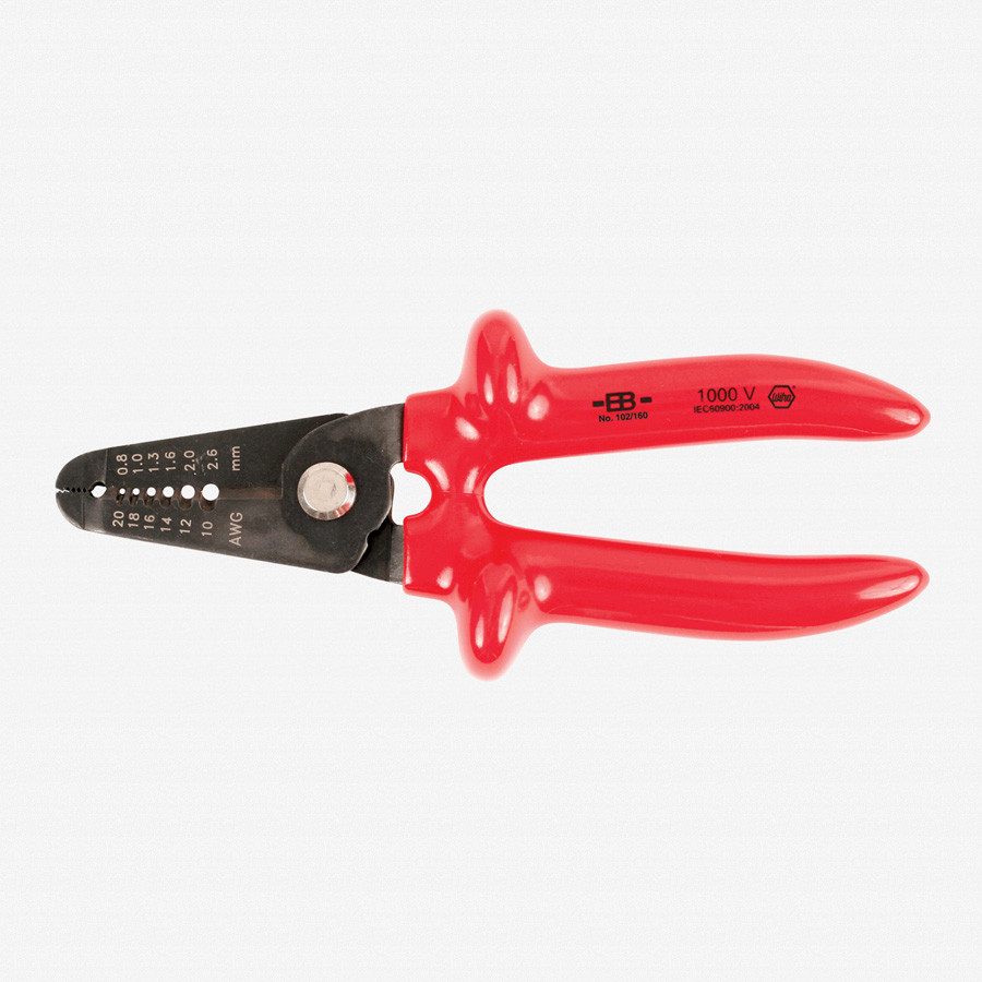 Wiha Tools 10250 Insulated Stripping Pliers 1020 AWG