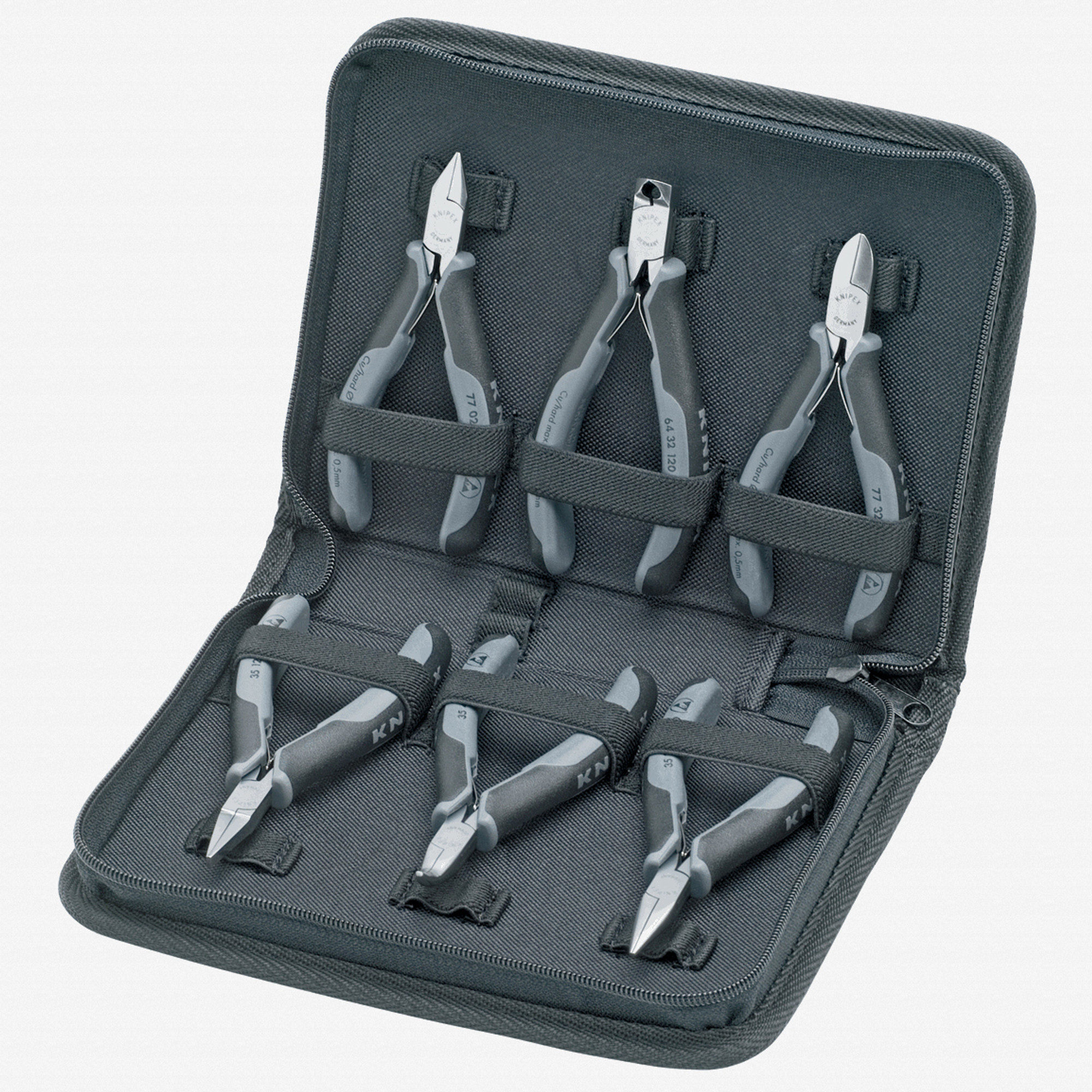 Knipex 6 Piece ESD Electronics Pliers Set