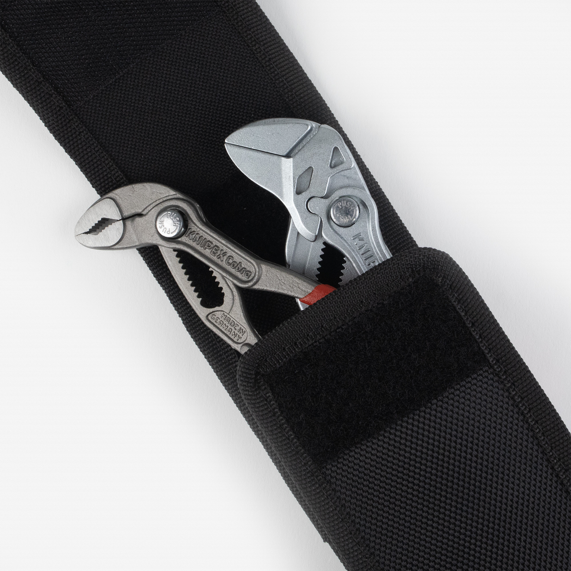 Knipex Mini Pliers Belt Pouch Set, 2 Pieces - Cobra and