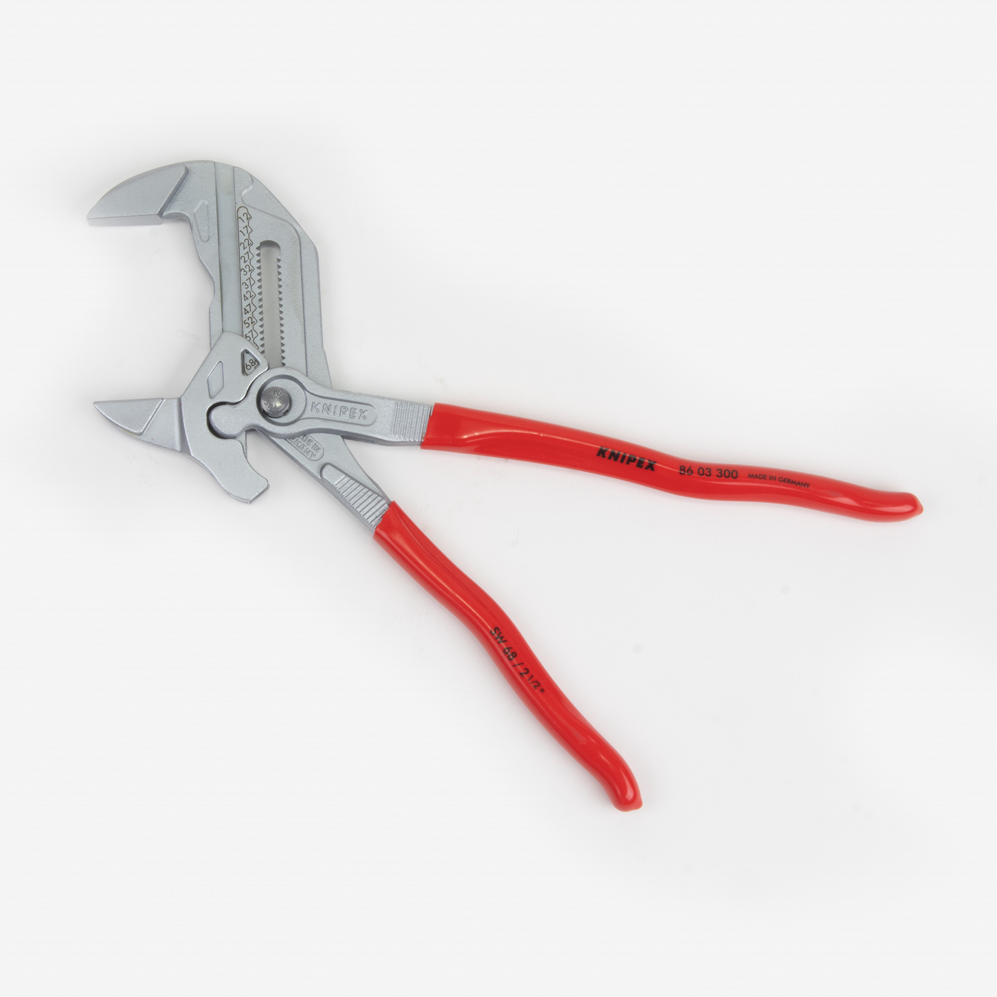 KNIPEX 86 03 300 Pliers Wrench Handles Plastic Coated Adjustable Tightening  Tool