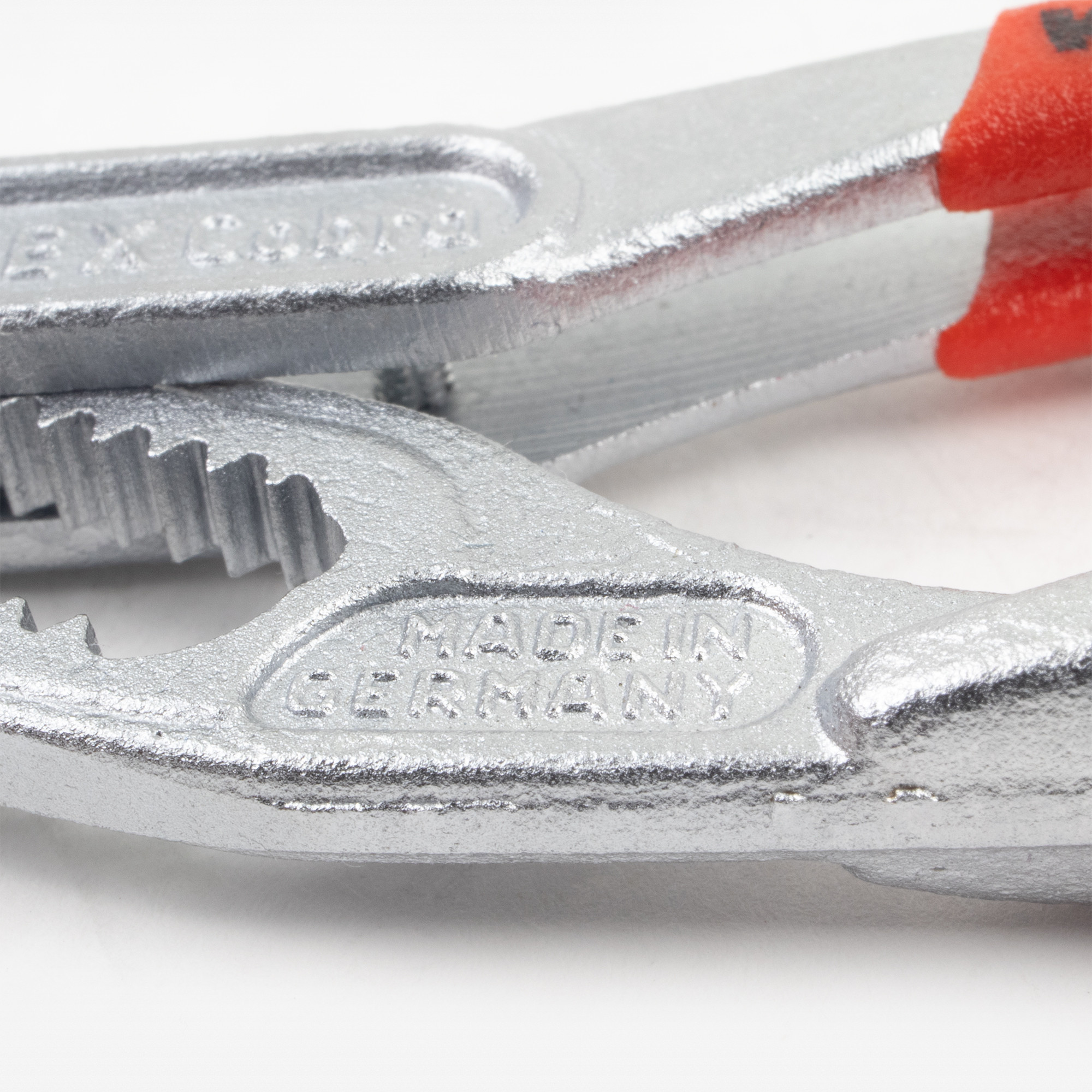 Knipex 12 Cobra Pliers - Chrome w/ Plastic Grip