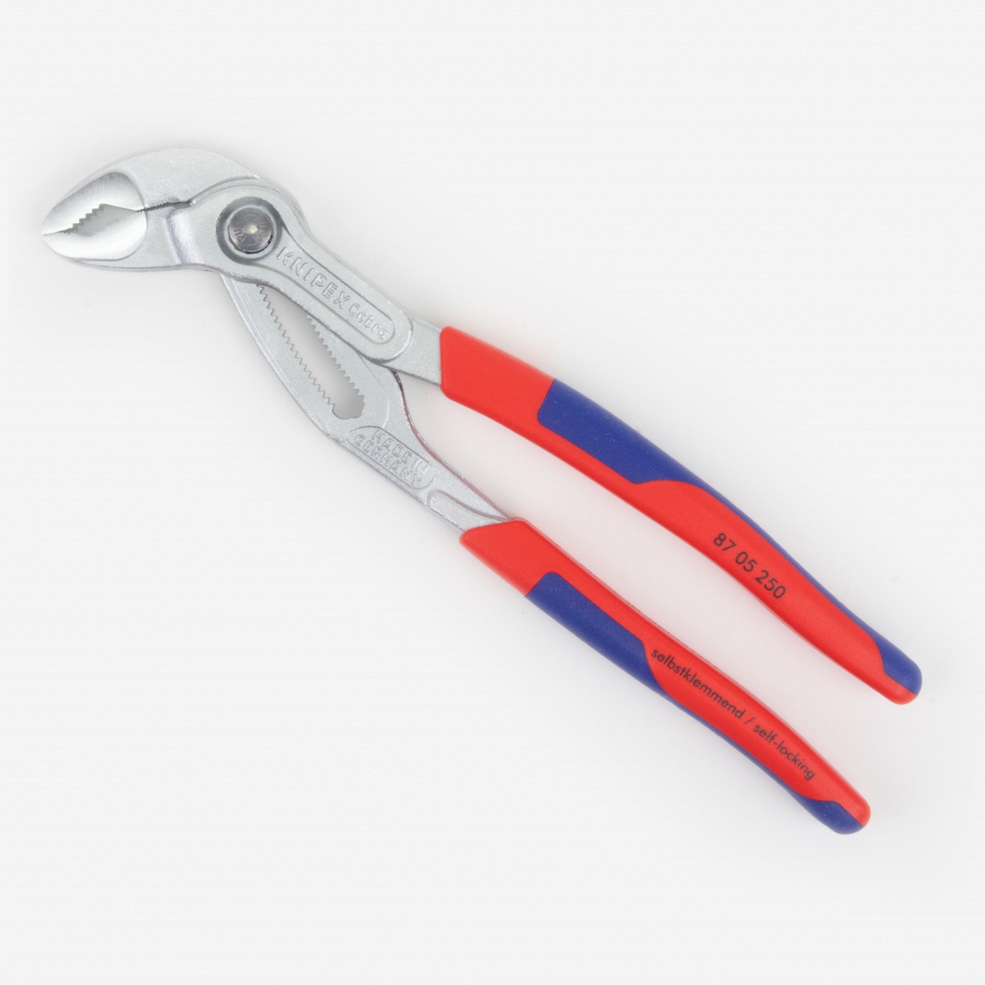 Knipex 10 Cobra Pliers - Chrome w/ MultiGrip