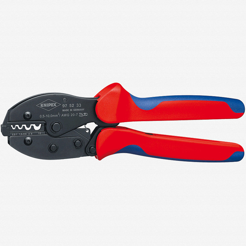 Knipex PreciForce Crimping Pliers - Non-insulated Terminals and