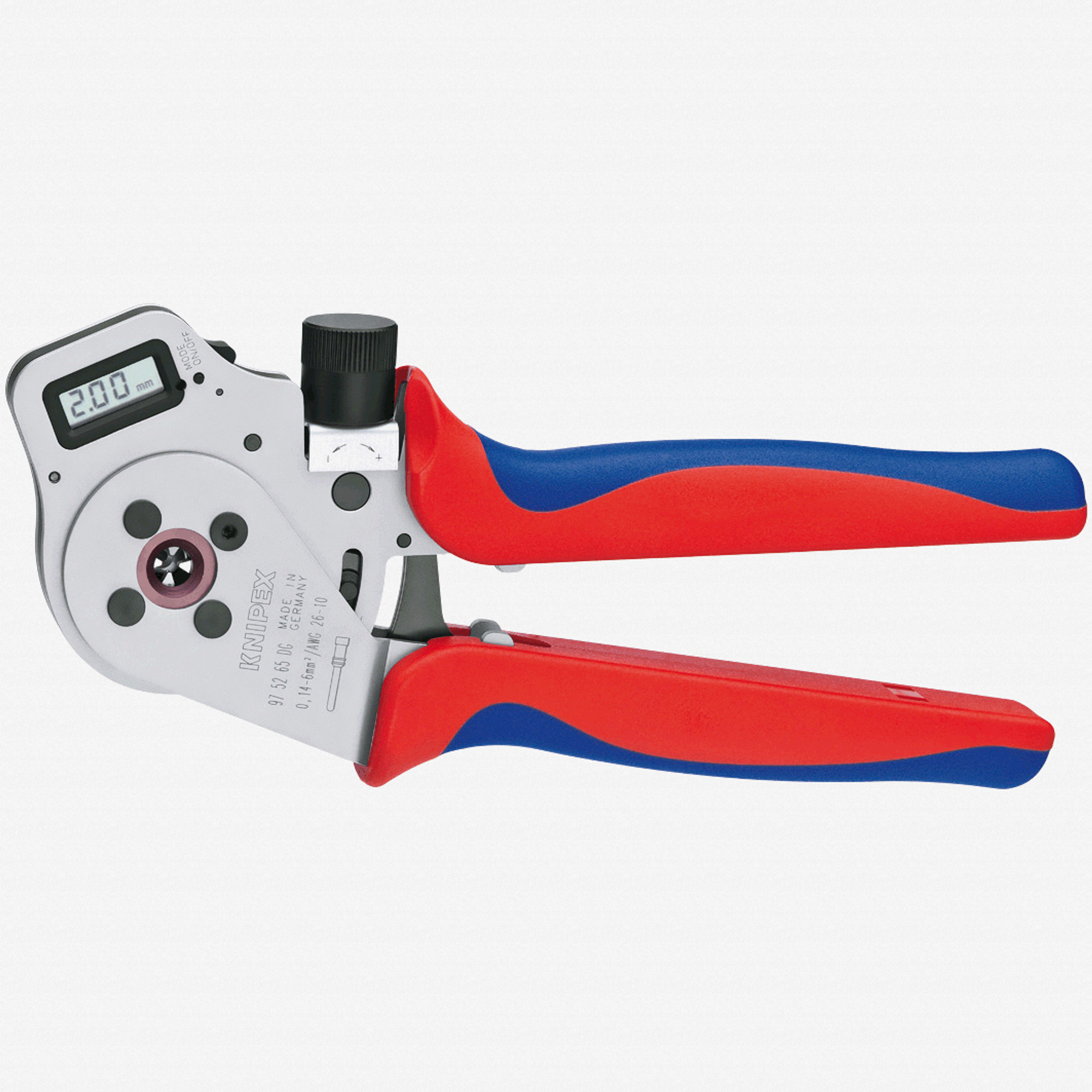 Knipex 97 52 10 Knipex Crimping Pliers (Also for 2-Hand Use