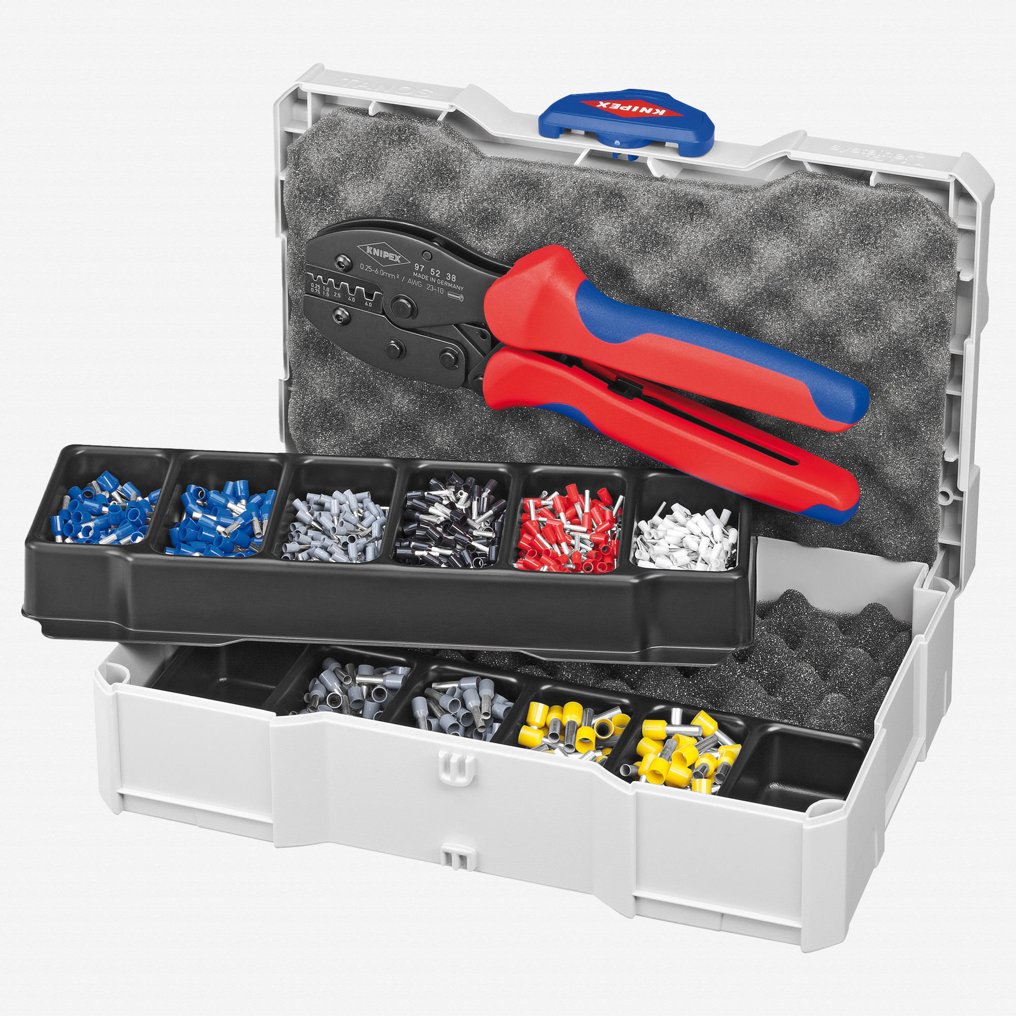 Knipex End Sleeve Crimp Assortment Set with PreciForce Crimping