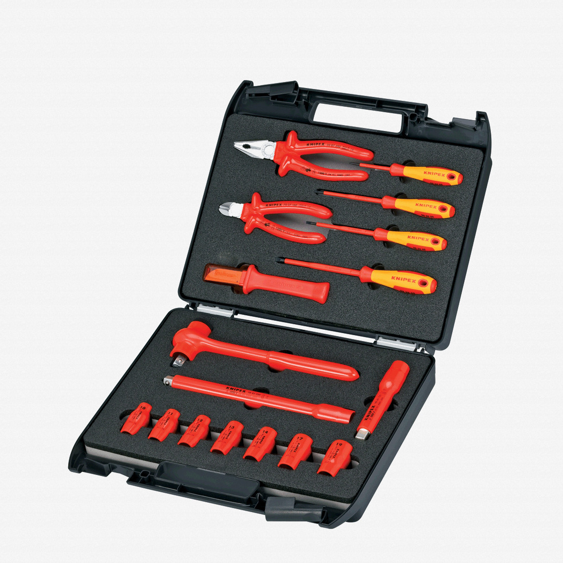 Knipex 17 Piece Insulated Compact Tool Set | Knipex at KC Tool