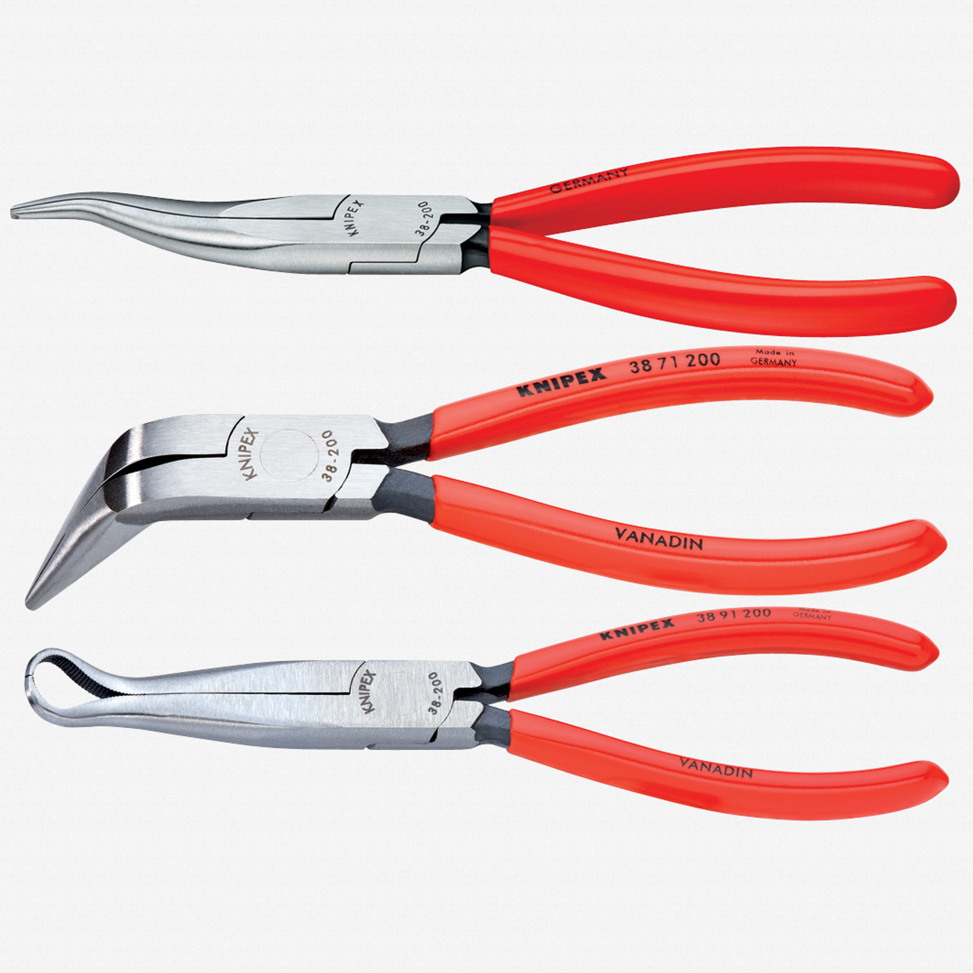 Knipex Mechanics Pliers Set, 3 Pieces