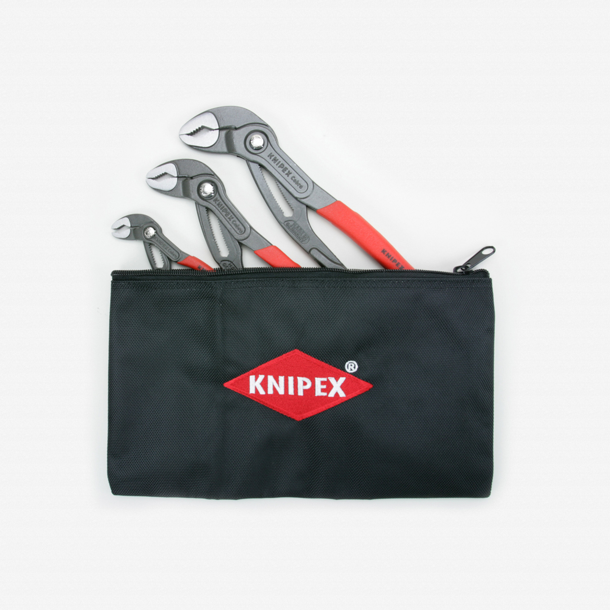 Knipex Cobra 3 Piece Adjustable Plier Set 9K 008005 US 7 10 12