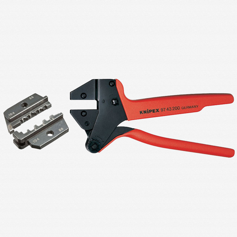 Knipex Crimp System Pliers and Crimping Die - solar cable