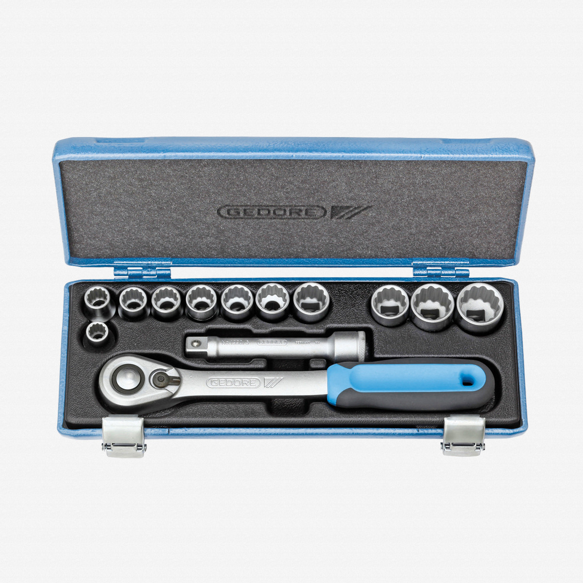 Gedore 2545829 D 19 KMU20 Socket set 1/2" 13 pcs UD 1024 mm