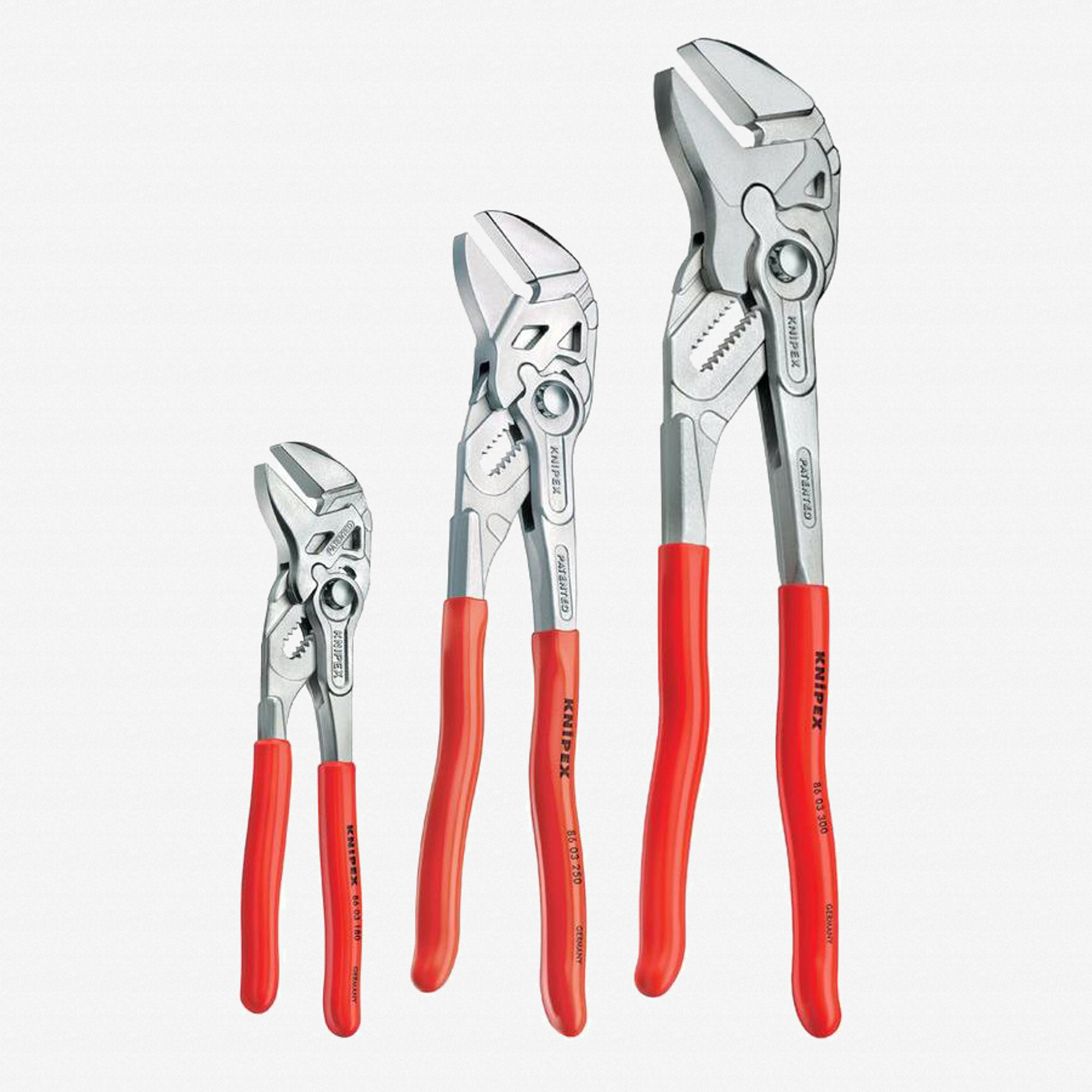 Plier shop wrench set