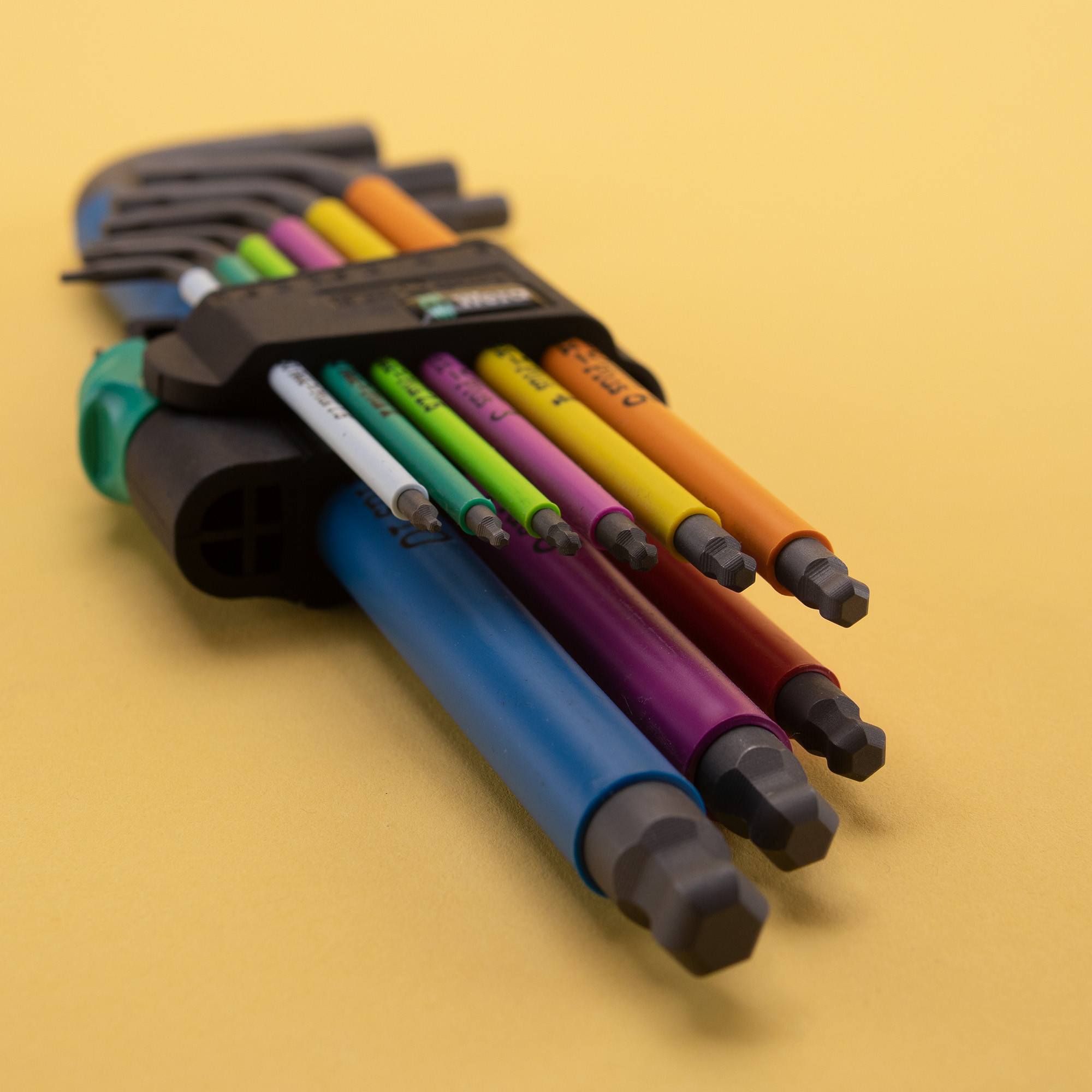 05073593001 | Set Chiavi Esagonali A L Wera Serie, 9 Pezzi, Metrico, Con Braccio Lungo | RS - Foto 8