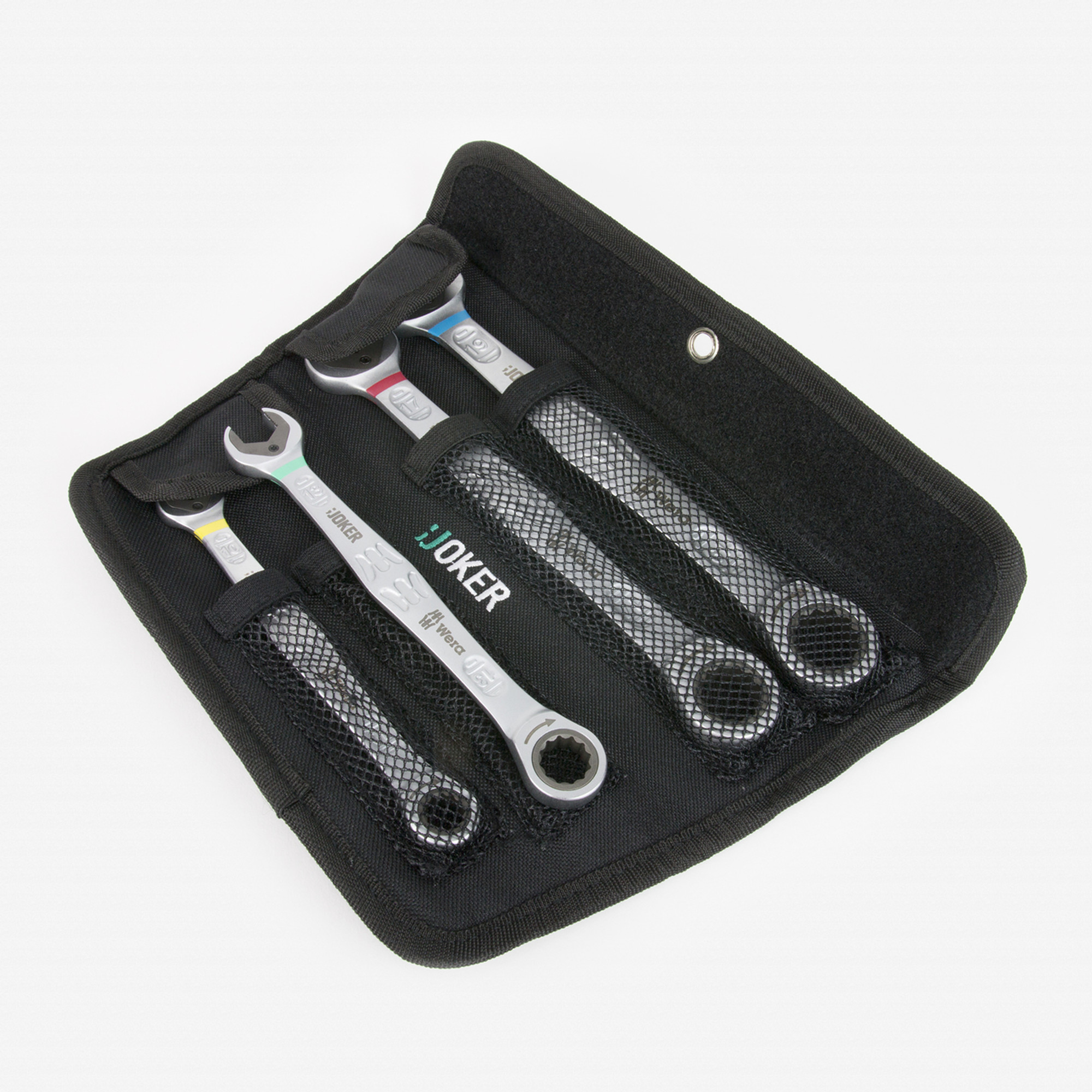 Wera Joker SAE (Imperial) Ratcheting Combination Wrench (4-Piece Set)