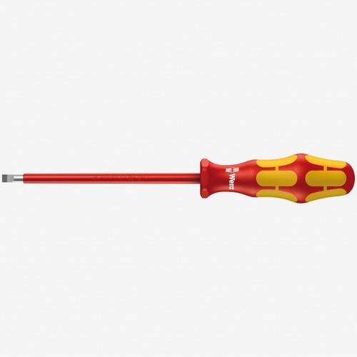Wera 006130 8 x 175mm VDE Insulated Slotted Screwdriver - KC Tool