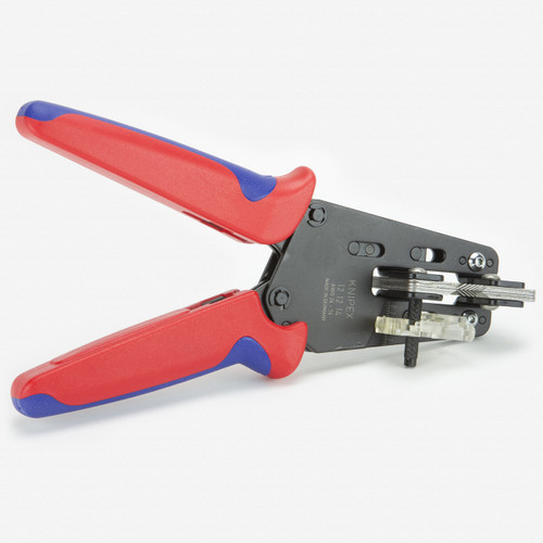 Knipex 12-12-14 Precision Wire Insulation Strippers with adapted blade - AWG 26-16 - KC Tool