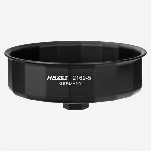 Hazet 2169-5 Oil filter wrench: Outside 18-point profile - KC Tool