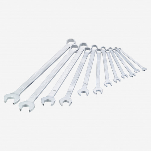 Hazet 600LG/12 Combination wrench, extra long 12 piece set metric - KC Tool