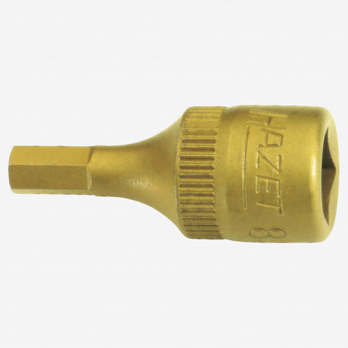 Hazet 8501-5 5mm Hex TiN 1/4" Socket - KC Tool
