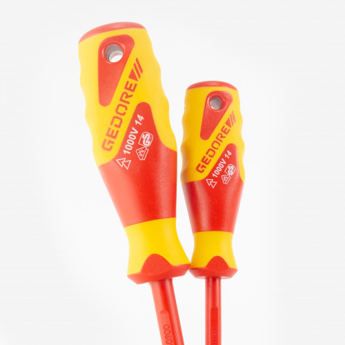 Gedore VDE 2162-2172 PH-02 Slim Drive 2 PC Insulated Screwdriver Set