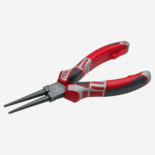 NWS 125-69-160 6.25" Long Round Nose Pliers - TitanFinish - SoftGripp - KC Tool