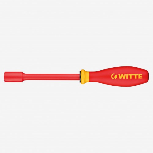 Witte 74183 Pro VDE Metric Nutdriver, 8.0 x 125mm - KC Tool