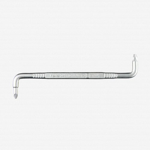 FELO Offset Screwdriver - PH 1 Plus PH 2, 135mm X 6mm, Chrome Vanadium, Made In Germany