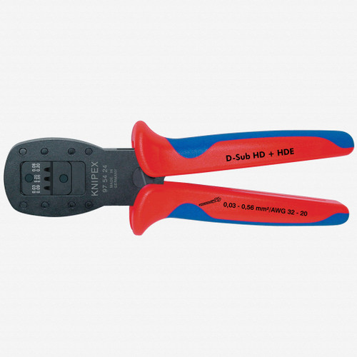Knipex 97-54-24 Crimping Pliers for micro plugs - KC Tool