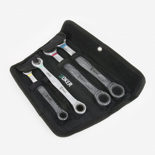 Wera 073295 Joker Combination Wrench Set - 4 Piece SAE - KC Tool Wera 073295 Joker Combination Wrench Set - 4 Piece SAE - KC Tool