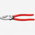 Knipex 09-11-240 9.4" Lineman's Pliers w/ Fish Tape Puller - Plastic Grip - KC Tool