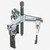 Gedore 1.07/S1A-E Quick-release puller, 3-arm pattern, with slim legs 90x100 mm - KC Tool