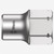 Wera 003666 Zyklop Socket with 1/4" and Hexagon 11 Drive - 4.5mm - KC Tool