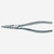 Hazet 1846A-2 Circlip pliers 19-60mm Straight Tip Internal - Chrome - KC Tool