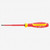 Stahlwille 4660 VDE DRALL+ 3 x 100mm Insulated Slotted Screwdriver - KC Tool
