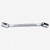 Stahlwille 29a Double ended flexi-joint Spanner, 1/2" x 9/16" - KC Tool