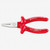 DISCONTINUED Stahlwille 6507 VDE flat nose pliers, short, 160 mm - Dip-coated - KC Tool