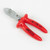 NWS 138-43-180 7" Heavy Duty Lever Side Cutter FantasticoPlus 1000V - Matte Chromium - Plastic Grip - KC Tool