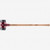 Halder Simplex Sledgehammer with Black Rubber Inserts and Cast Iron Housing, 3.15" / 115.35 oz. - KC Tool