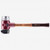 Halder Simplex Mallet with Aluminum and STAND-UP Black Rubber Inserts / Cast Iron Housing and Wood Handle, 2.36" / 64.55 oz. - KC Tool