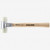 Halder Baseplex Mallet with Nylon Face Inserts and Zinc Die Cast Housing, 4.06" / 17.99 oz. - KC Tool