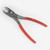 Knipex 82-01-200 Twin Grip 8" Slip Joint Pliers - Plastic Grip - KC Tool